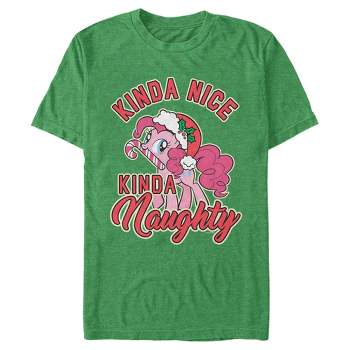 Men's My Little Pony: Friendship is Magic Christmas Pinkie Pie Naughty or Nice T-Shirt