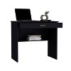 NicBex Home Office Desk 31.5" W Modern Writing Desk with One Open Shelf, Large Drawer and Wooden Frame for Office, Study, Living Room - 2 of 4