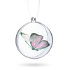 Okuna Outpost 24 Pack Clear Plastic Ornaments for DIY Arts and Crafts, Fillable Decorations, 3.15 in - 4 of 4