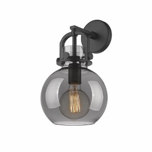 Newton Sphere - 1 Light Wall Sconce-14 Inches Tall and 8 Inches Wide - 1 of 2