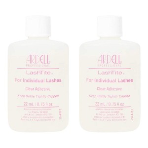 Ardell Professional LashTite for Individual Lashes | Perfect Individual False Lashes Adhesive  - Clear- 0.75 oz (PACK OF 2) UPC: 074764303301 - 1 of 3