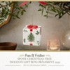 Spode Holiday Gift Box Ornament 2025 - Hand Painted Dolomite Christmas Ornament with Printed Year, Gift Box Figurine Holiday Décor - 2 of 4