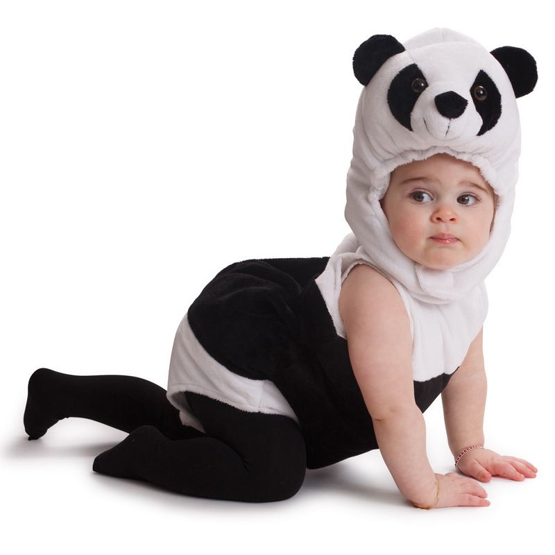 Dress Up America Panda Bear Costume for Babys, 3 of 4