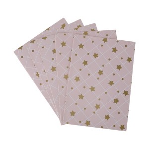 Unique Bargains Gift Wrap Paper Glossy Coated Paper 27.56"x19.69" 5 Pcs - 1 of 4