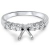 Pompeii3 1/2ct Diamond Engagement Semi Mounting Ring Setting 14K - 4 of 4