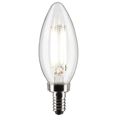 Satco B11 E12 (candelabra) Filament Led Bulb Soft White 60 Watt ...