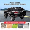 Coucheta 12V Licensed Toyota Land Cruiser Police SUV w/ Remote Control, 2-Seater Kids Ride-On with 2 Motors, 3 Speeds,LED Lights&Music for Boys/Girls - 4 of 4
