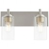 Quorum Lighting Fallstaff 2 - Light Vanity in  Satin Nickel - 2 of 4