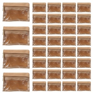 Unique Bargains Travel Pouches Soft Portable Small Flannel Jewelry Bags Organizer 36 Pcs - 1 of 3