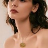 Handmade Victorian Crystal Bat & Cat Pumpkin Necklace - Gothic Halloween Jewelry - 4 of 4