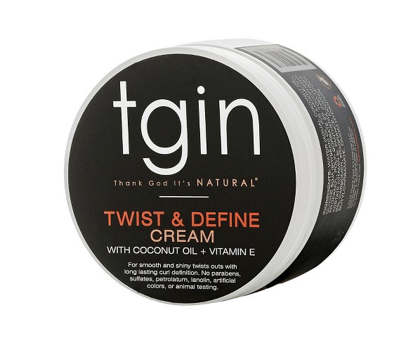 TGIN Twist & Define Cream with Coconut Oil + Vitamin E - 12oz