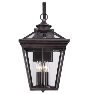 Ellijay 25.5" English Bronze 4-Light Outdoor Wall Lantern