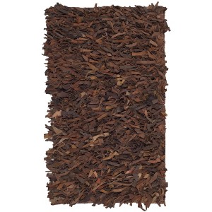 Leather Shag LSG601 Handwoven Rugs - Safavieh - 1 of 4