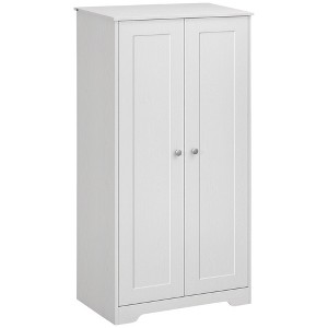 Kitchen Pantry Storage Cabinet, Freestanding Kitchen Cupboard with 2 Doors - 1 of 4