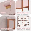 10 Drawers Dresser & Chest of Drawers with Fabric Bins, Side Pockets and Steel Frame, Tall Dresser Storage Tower for Closet Hallway Living Room - 3 of 4