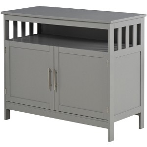 NicBex Large Capacity Sideboard Buffet Cabinet with Open Storage Shelf Modern Kitchen Coffee Bar Cabinet with Adjustable Shelves for Living Room - 1 of 4