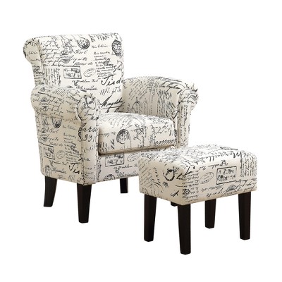 2pc Accent Chair Set Vintage French - EveryRoom