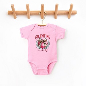 The Juniper Shop Coquette Valentine Vibes Baby Bodysuit - 1 of 3