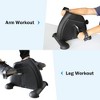 BestParts Mini Exercise Bike – Rehabilitation Trainer with Electronic Display & Foot Straps, Black - 4 of 4
