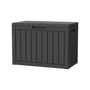 Yardgrace Deck box Water Resistant Resin Lockable - 1 of 4