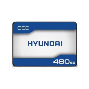 Hyundai 480GB Internal PC SSD - SATA 3D TLC 2.5" Internal SSD, Advanced 3D NAND Flash, Up to 550/470 MB/s
