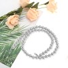 Unique Bargains Faux Pearl Handbag Strap Silver Tone 1 Pc - 4 of 4