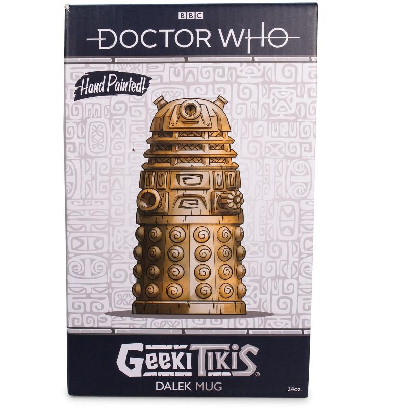 Beeline Creative Geeki Tikis Doctor Who Dalek Ceramic Mug | Holds 24 Ounces, 2 of 7