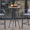 Chic Crate Sturdy Bar Height Patio Table - 2 of 4