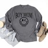 Simply Sage Market S.W.Smiley Boy Mom Outline Garment Dyed Long Sleeve - 3 of 4