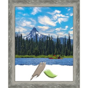 Amanti Art Waveline Silver Narrow Picture Frame - 1 of 4