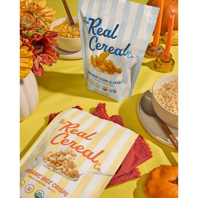 The Real Cereal Company Organic Corn Flakes Breakfast Cereal - 8.4oz