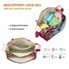 Racxily 5PCS Baby Nappy Diaper Bags Set Mummy Diaper Shoulder Bags w/ Nappy Changing Pad Insulated Pockets Travel Tote Bag - 4 of 4