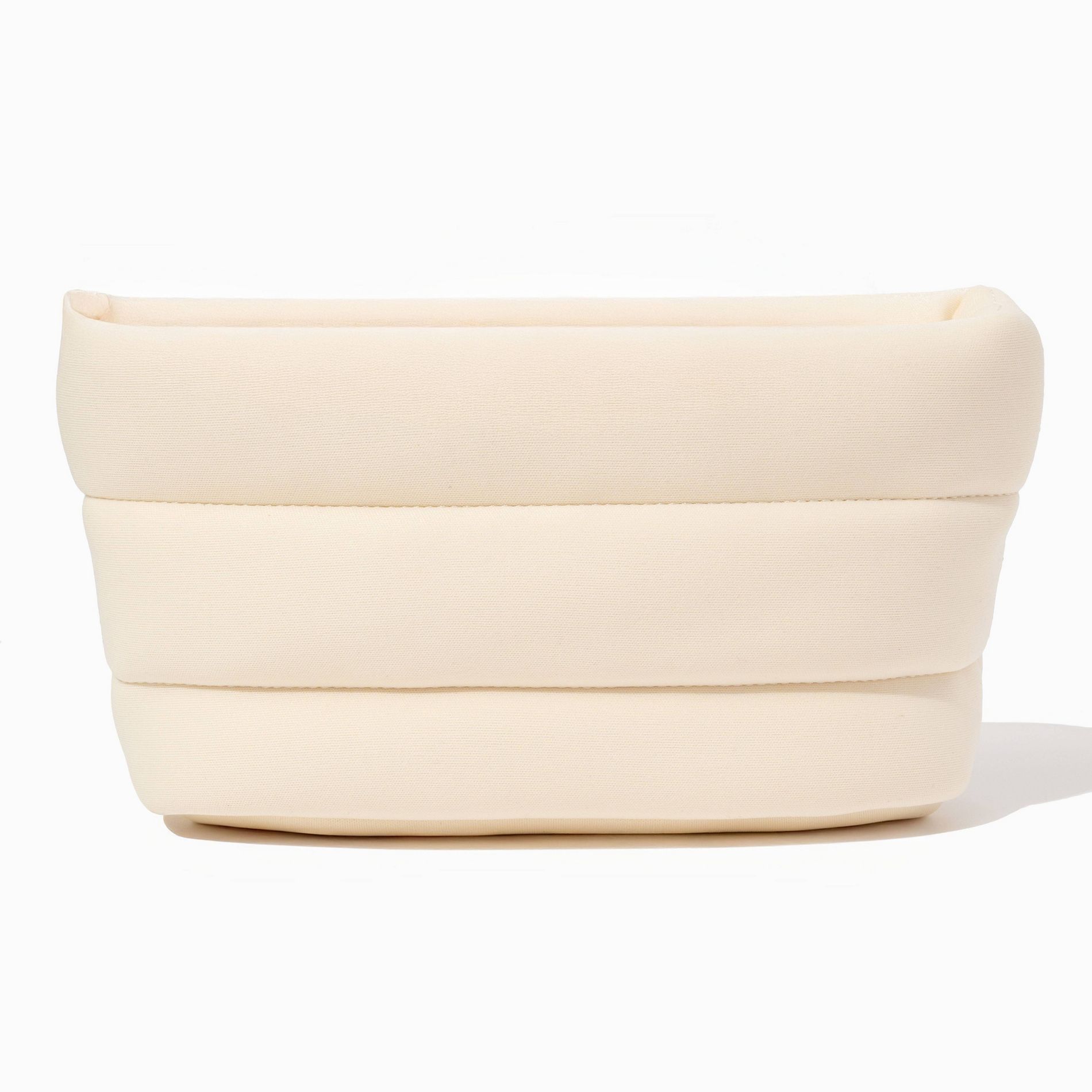 Frasier Sterling Puffer Cosmetic Pouch - Coconut