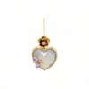 Women's Stone Heart Dangle Earrings It Is Both Magnificent and Elegant. Exquisite and Delicate Gold Standard - 3 of 3