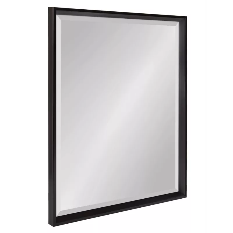 Calter Framed Wall Mirror Black Kate, 24 X 30 Black Framed Mirror