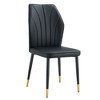 NicBex PU Dining Chairs Set of 4,Modern Kitchen Chairs with High Backrest and Metal Legs for Living Meeting Room,Bedroom - 2 of 4