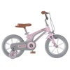 Infurnic Bicycles, 16 Inch Kids Bike with Auxiliary Wheel, Single Speed Cruiser Bike for Girls and Boys, Pink, 39.36*22.8"*25.92" - 4 of 4