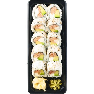 Hissho Sushi Maple Smoked Salmon Bagel Roll - 6.5oz - 1 of 1