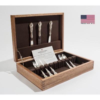 American Chest Company Rustic Americana Flatware Chest