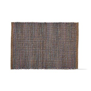 tagltd Canyon Chenille Rug Blue Cotton Indoor Rug 24L x 36W Inches - 1 of 2