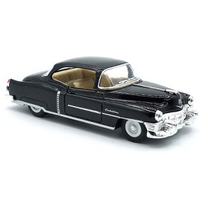 KiNSMART 1953 Cadillac Series 62 1:43 O Scale 5 Inch Die Cast Metal Model Classic Ventage Toy Car (Black) - 1 of 2