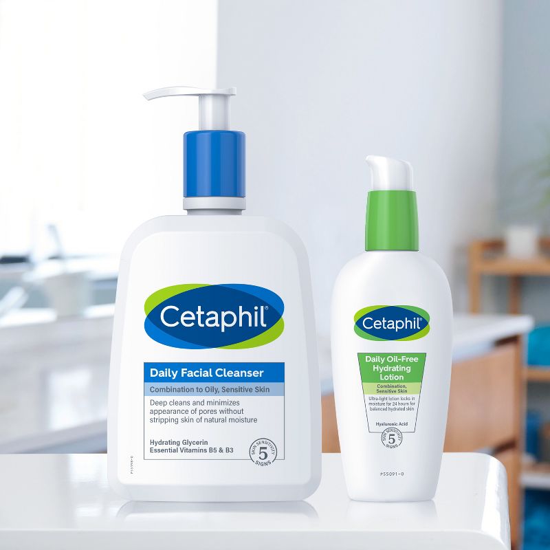 Cetaphil Daily Facial Cleanser - 20 fl oz, 5 of 9