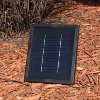 Sunnydaze 31"H Solar-Powered with Battery Pack Polystone Rosette Leaf Outdoor Wall-Mount Fountain - image 3 of 4