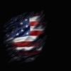 Men's Lost Gods Fourth of July American Flag Torn T-Shirt - 2 of 4