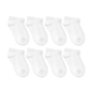 Toddler 8pk Low Cut Socks - Dealworthy™ - 1 of 3