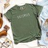 Simply Sage Market Women's Embroidered Outsider Tree Short Sleeve Garment Dyed Tee - 3 of 3