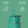 Hydrapeak Mini 14oz Kids Stainless Steel Insulated Water Bottle With Leak Proof Straw Lid - 2 of 4
