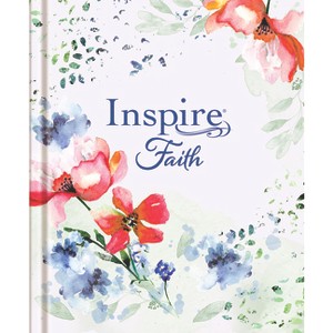 Inspire Faith Bible Large Print Nlt, Filament Enabled (Hardcover, Wildflower Meadow) - 1 of 1