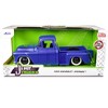 1955 Chevrolet Stepside Pickup Truck Matt Blue "Just Trucks" Series 1/24 Diecast Model Car by Jada - 3 of 3