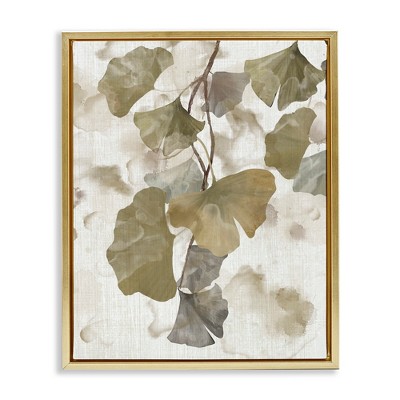 Stupell Industries Rustic Ginkgo Leaves, 17" x 21"